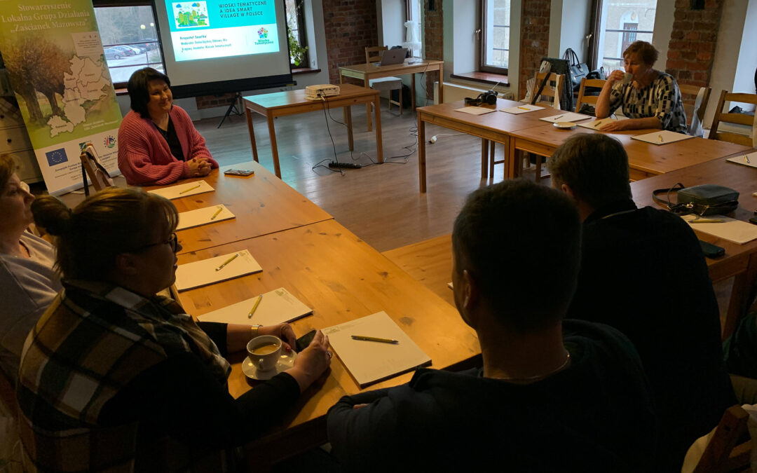 Wioski tematyczne a idea Smart-Village w Polsce – szkolenie dla liderów z mazowieckiego LGD